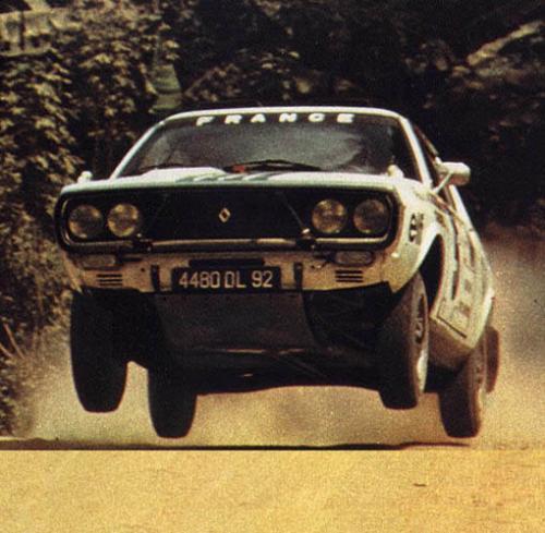 Renault 17 10 Rallye Ronde Cévenole 1973 Jean Pierre Nicolas 3ème Spark