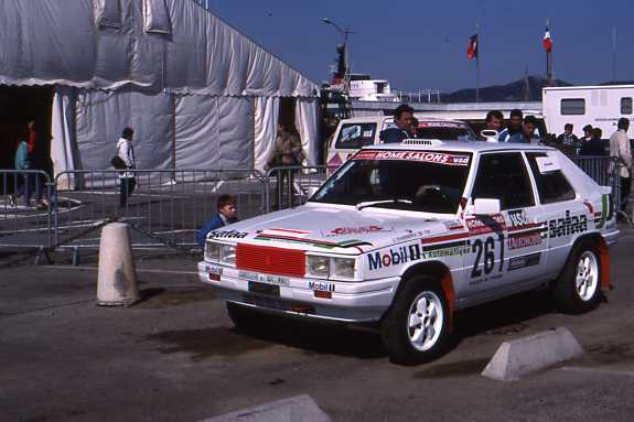 Renault 11 Turbo Rallye Monte Carlo 1987 Chatriot/Périn Spark 1:43