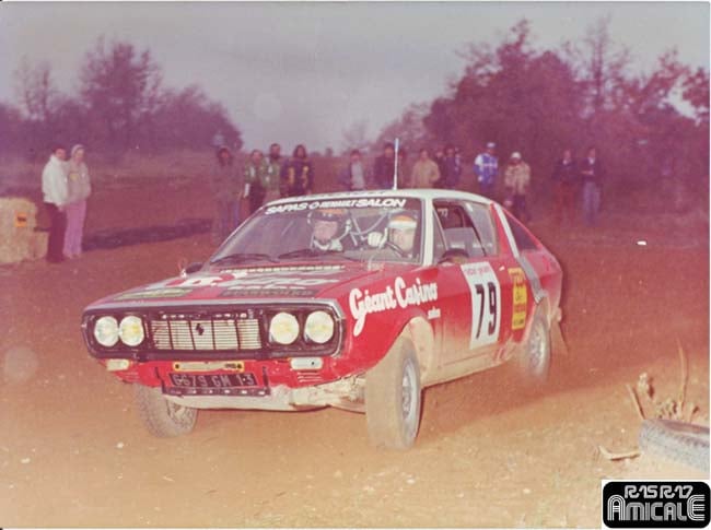 SPARK MODEL S6191 RENAULT 17 N.16 6th RALLYE DU MAROC 1976 J Tiber 1 43 Modellino
