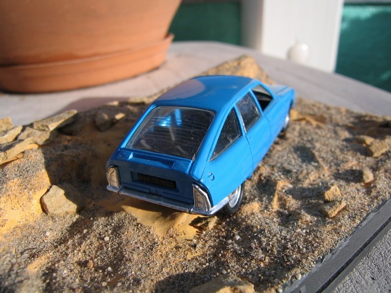 MINIATURE CITROËN GS 1970 1/64 Bleu Thasos
