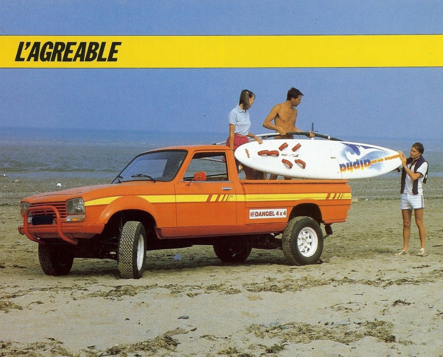 Peugeot 504 Pick-up 4X4 Dangel - Albums convertis - Forum Auto