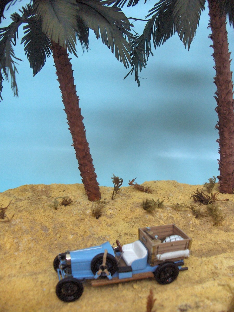Héco Bugatti Type 40 Loiseau Raid Sahara 1929 – Kit Monté 1/43 à Restaurer