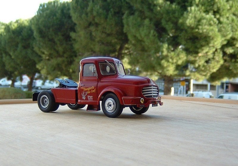IXO 1/43 WILLEME LC 610 T 1952 - Camion Semi-remorque Français - Altaya
