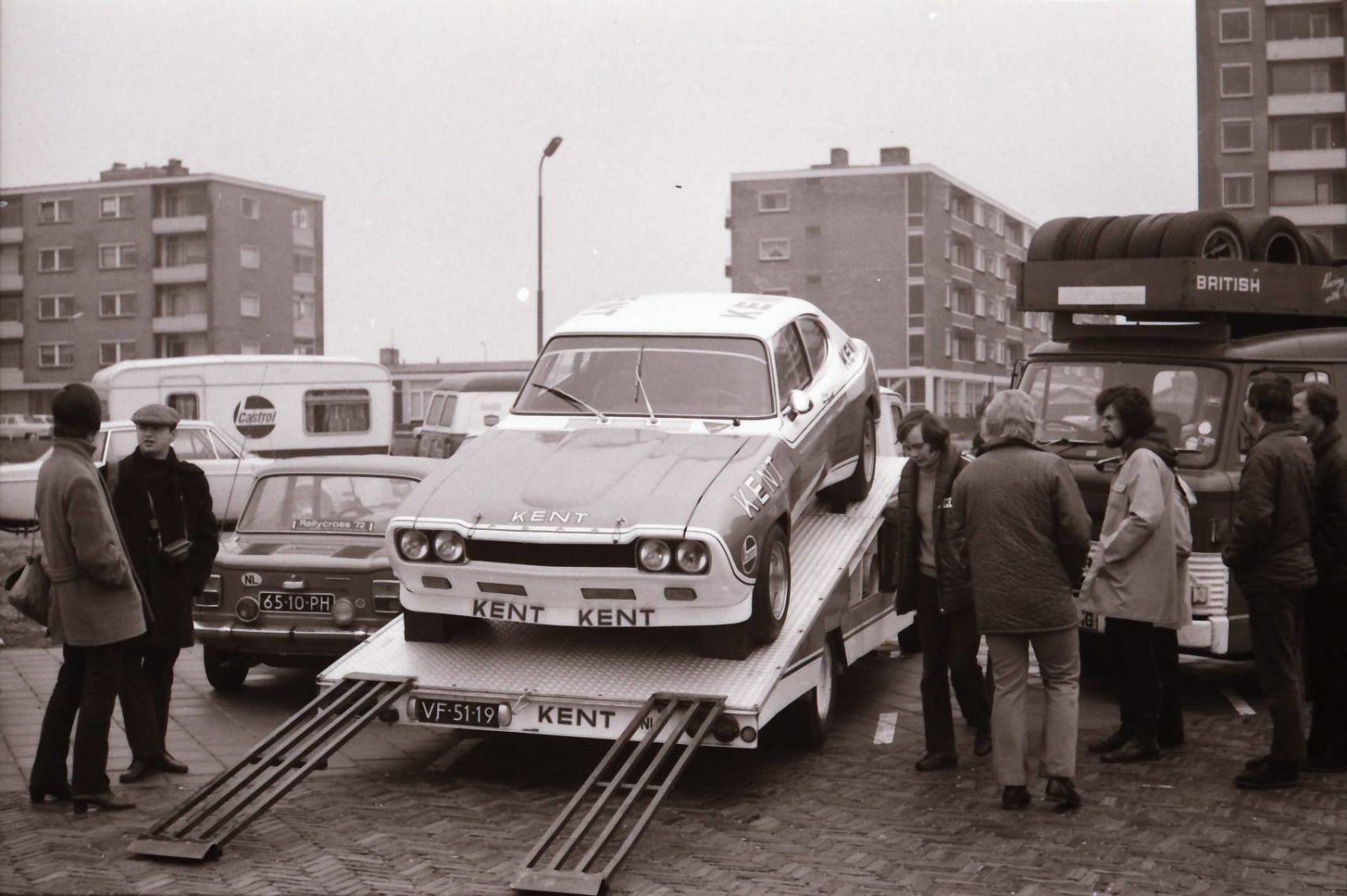 Transporteur - FORD Transit Plateau - FRAMi Racing - 1972 - Zandvoord ...