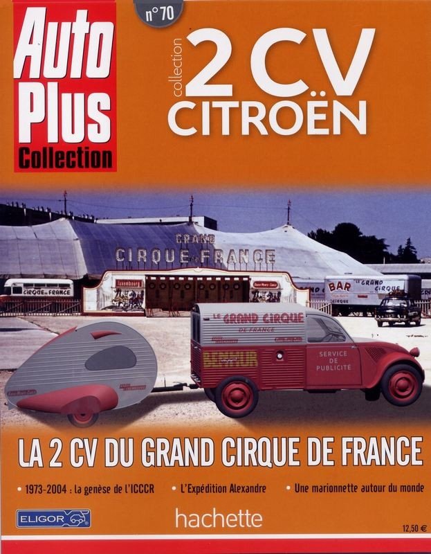 CITROEN Type H Le Grand Cirque de France - Service de pose des affiches