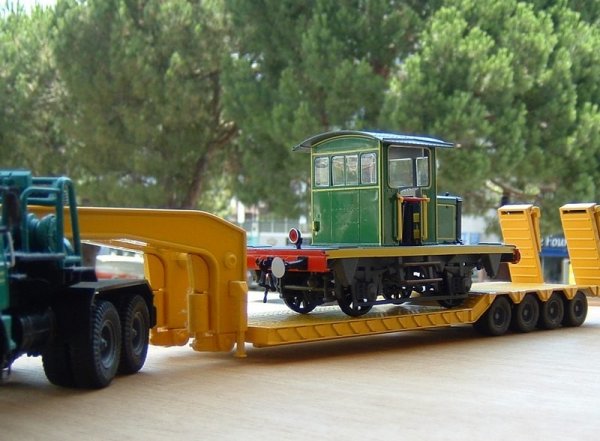 Locotracteur Miniature CHREZO Berliet RLCB Vert SNCF 1924 - Échelle 1/43 (occasion)