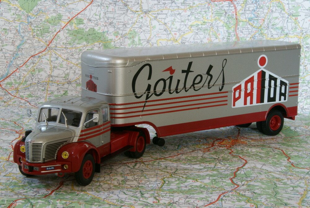 CAMION 1/43 ALTAYA semi-remorque BERLIET INTERFLORA. EUR 17,50 - FR