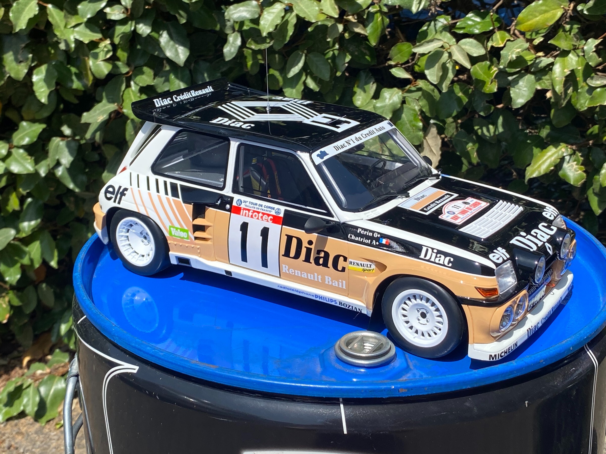 WRC RALLYE 1/24 / RENAULT 5 TURBO Jean RAGNOTTI - Pierre
