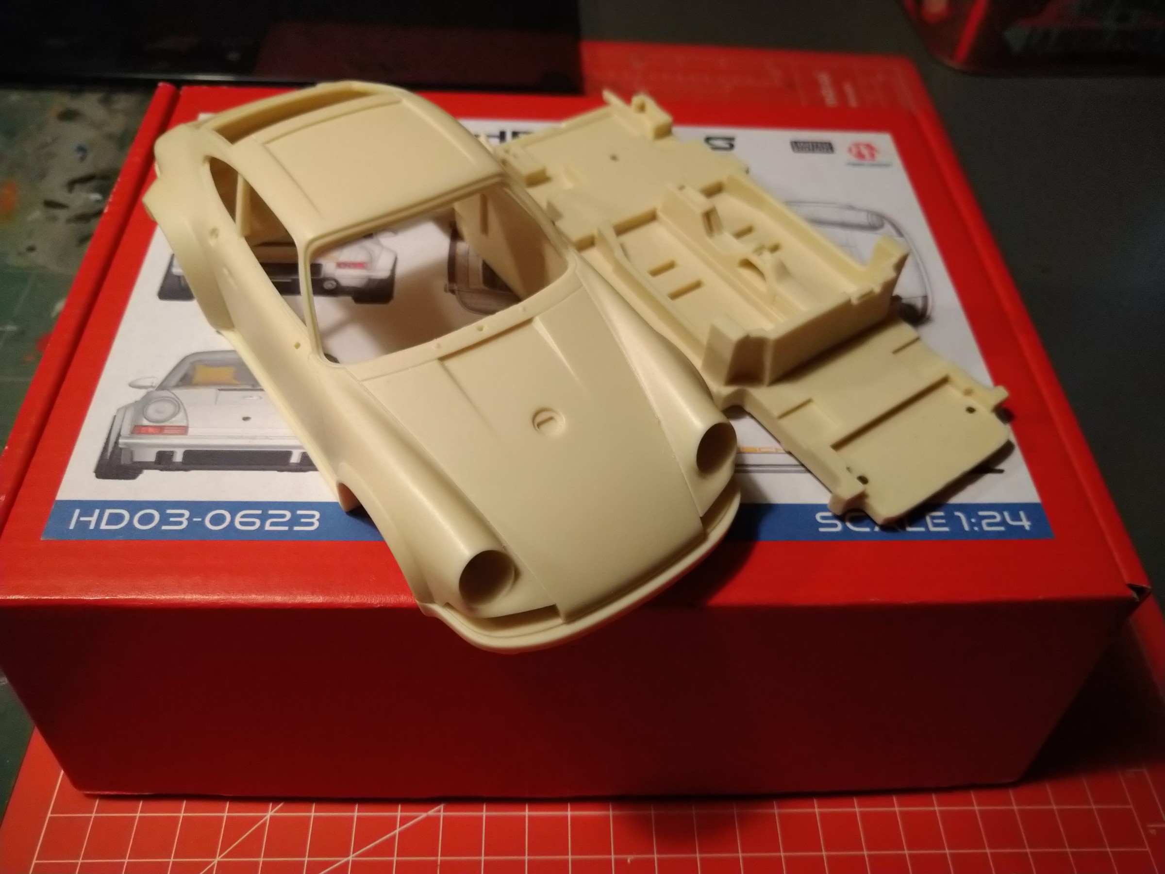 PORSCHE 911 TYPE 964 SINGER DLS 2021 HOBBY DESIGN RESIN KIT 1/24 ...