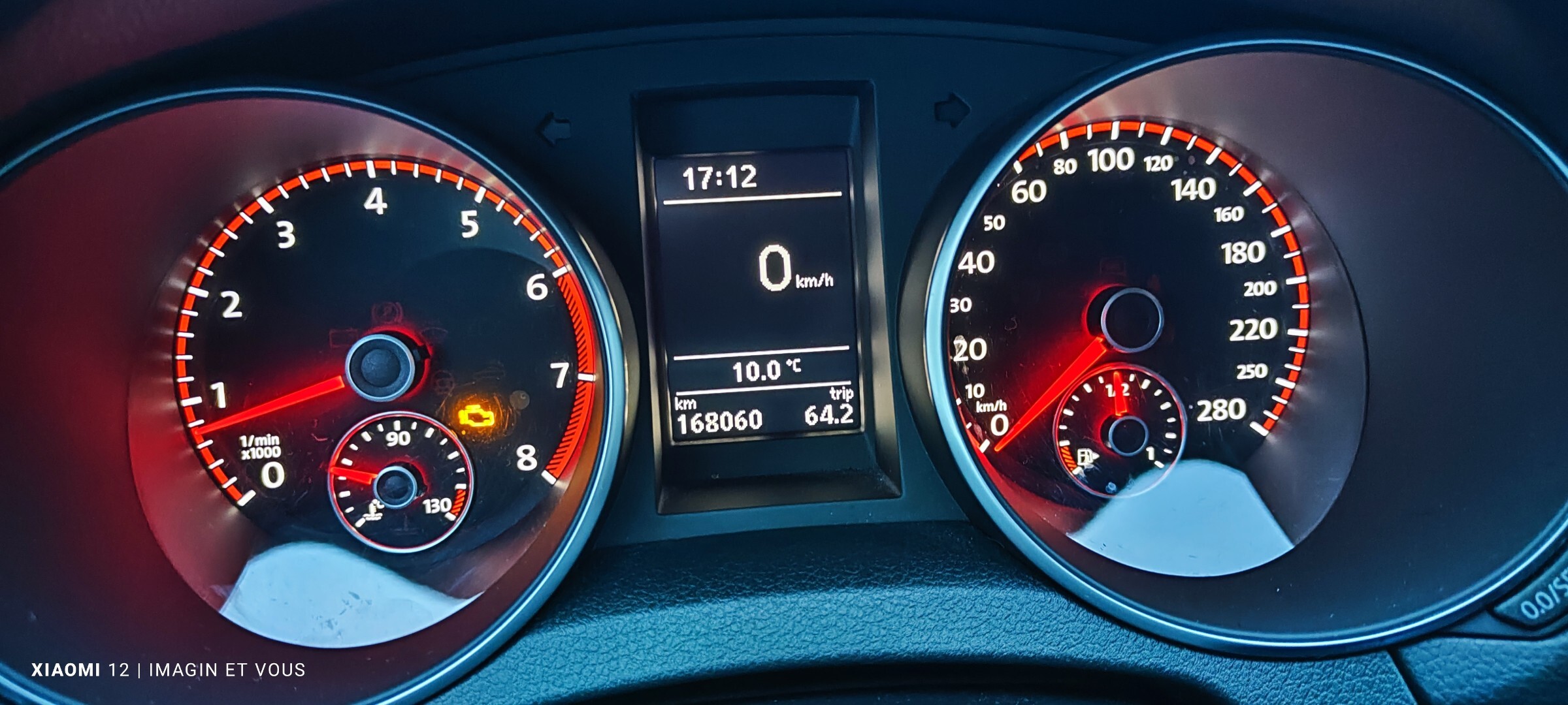 Voyant Moteur Golf 6