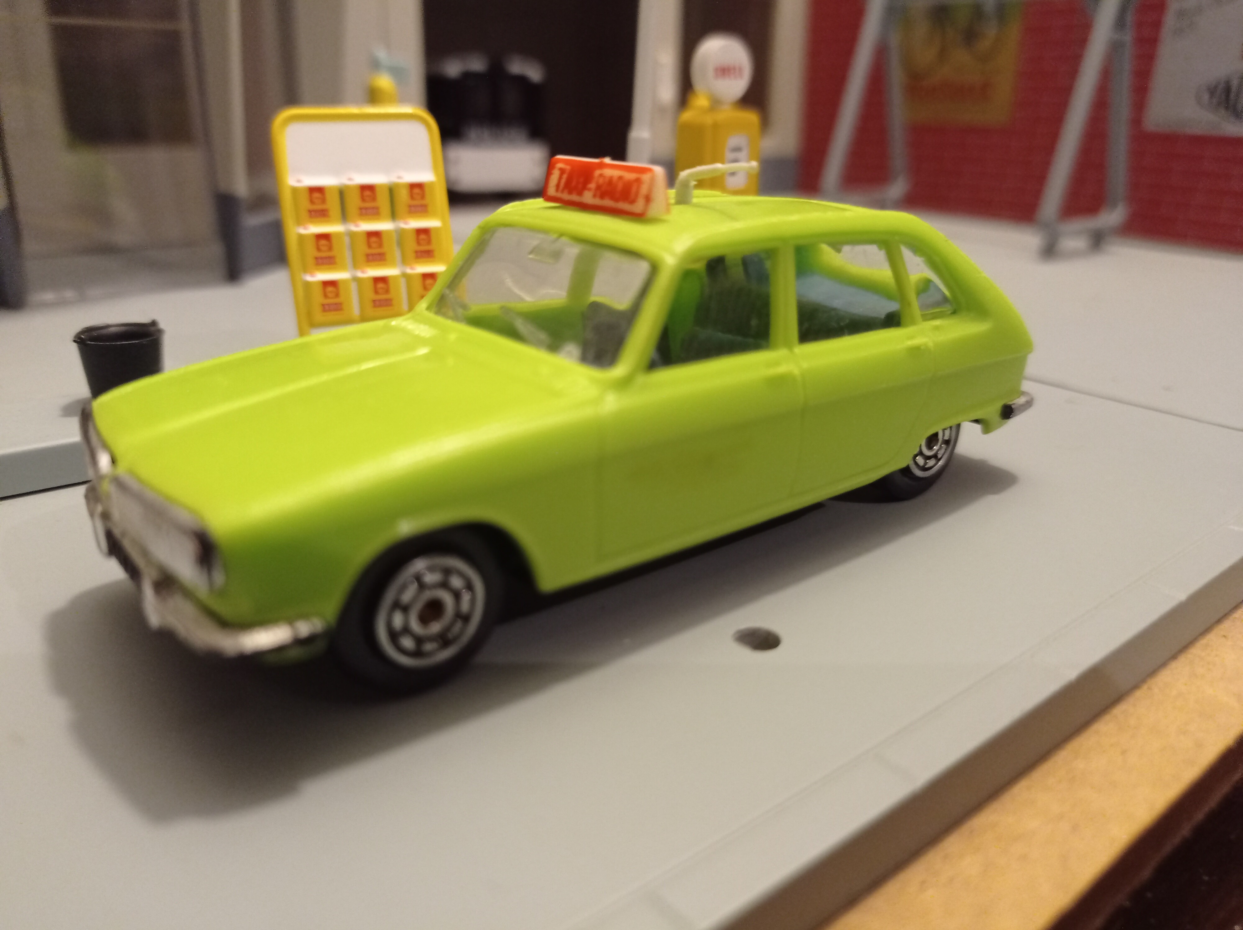 Norev Série Luxe / Plastigam – Citroën CX Taxi-Radio – 1/43 – En Boîte (occasion)