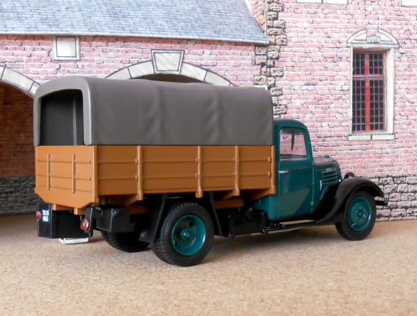 Affiche Renault Modèle Réduit Renault Reinastella 1938 - Visite Royale Albert Lebrun, échelle 1:43 Miniature Voiture Ancienne Neuf