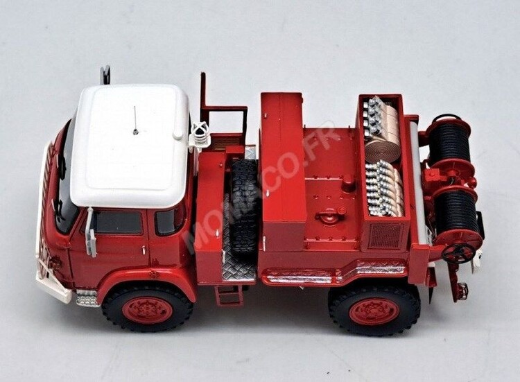 1/43 CAMION BRIMONT 4X4 CCF-S6000 POMPIER PM super 1990 SDIS AUDE