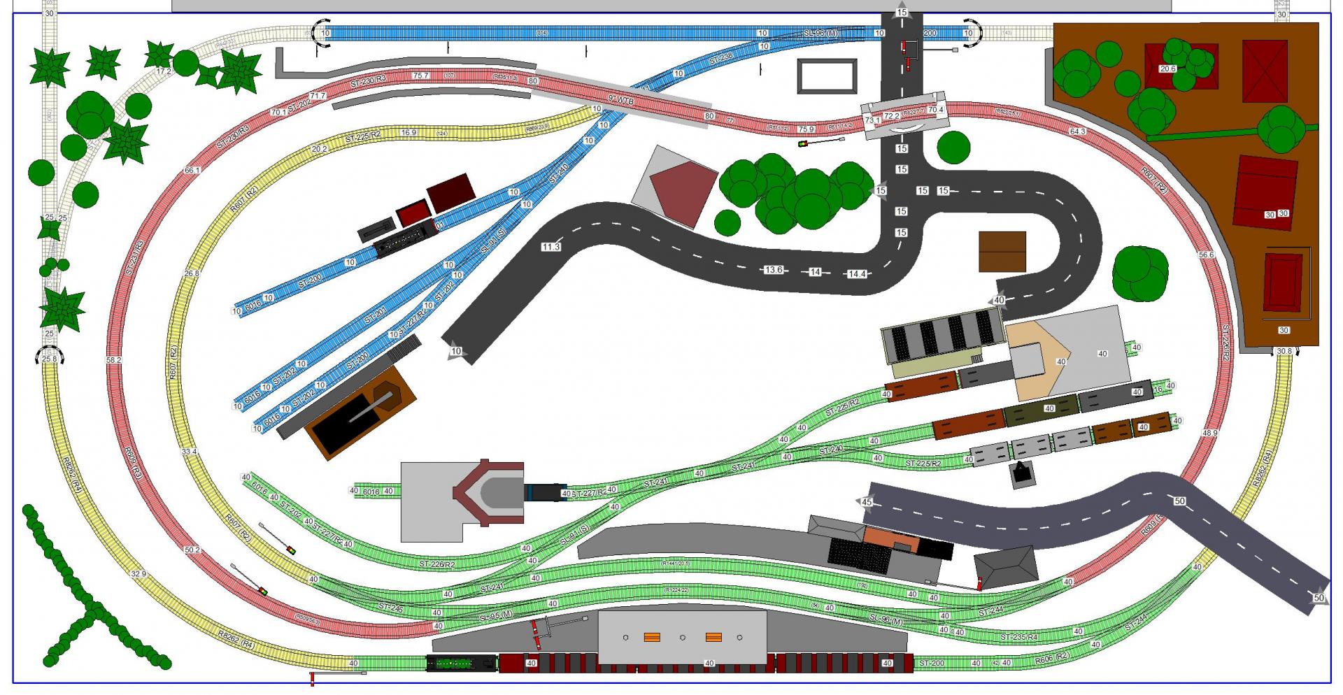 Family 8x4 OO layout Trains running again. Layout topics RMweb