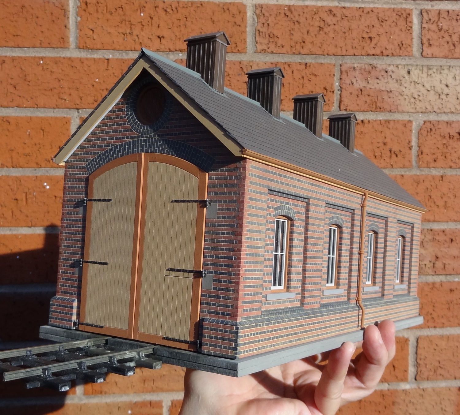 O Gauge Buildings Station 7mm modelling RMweb