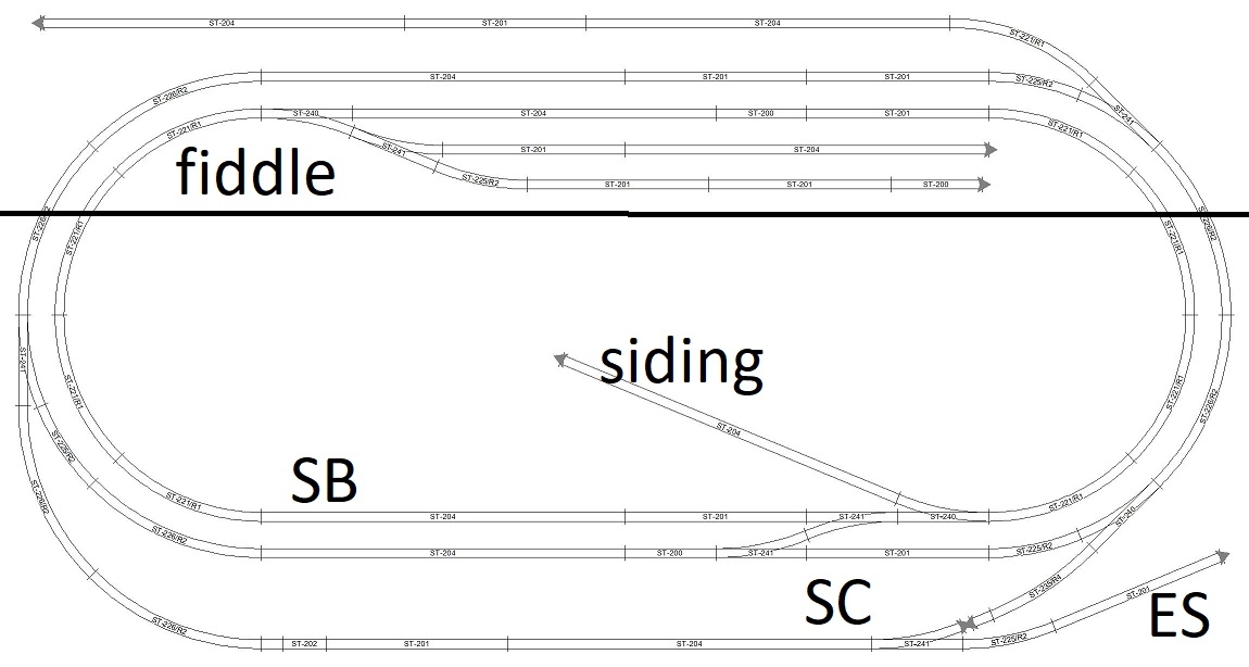 Revisiting track plans 8 x 4 Layout Track Design RMweb