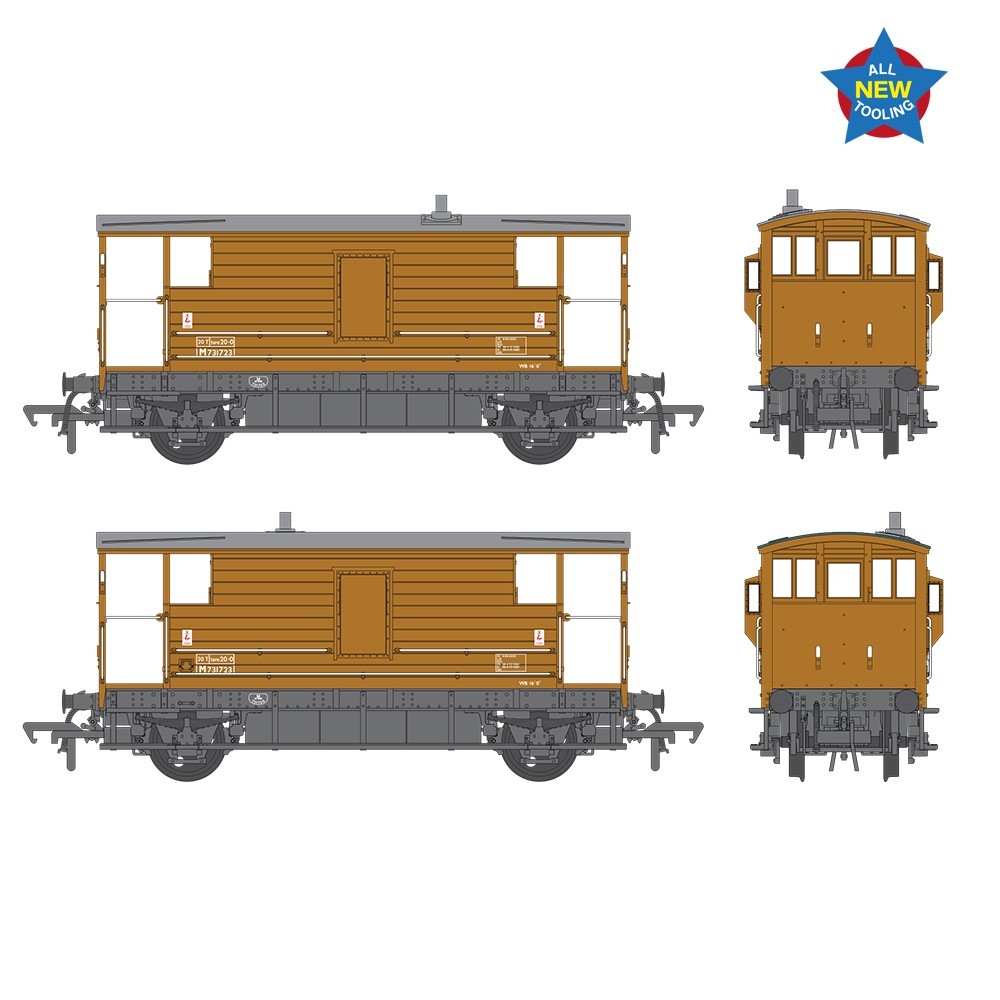 Bachmann LMS 20T Brake van - Bachmann - RMweb