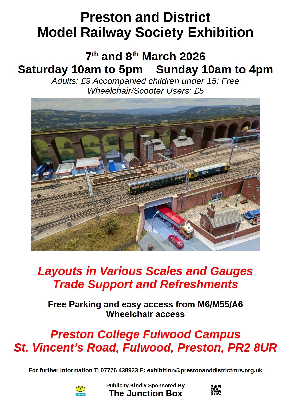 Preston & District Model Railway Society Exhibition 2026