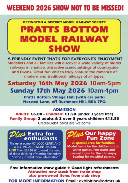 Pratts Bottom Model Railway Show